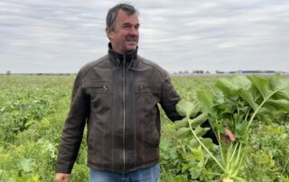 Rostislav Mátl je šéfem společnosti DVP Agro, která sídlí v jihomoravských Bratčicích a hospodaří regenerativně. Foto: poskytnuto Rostislavem Mátlem