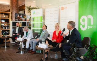 Panelová diskuse Aliance pro bezemisní budoucnost. Foto: poskytnuto Aliancí pro bezemisní budoucnost