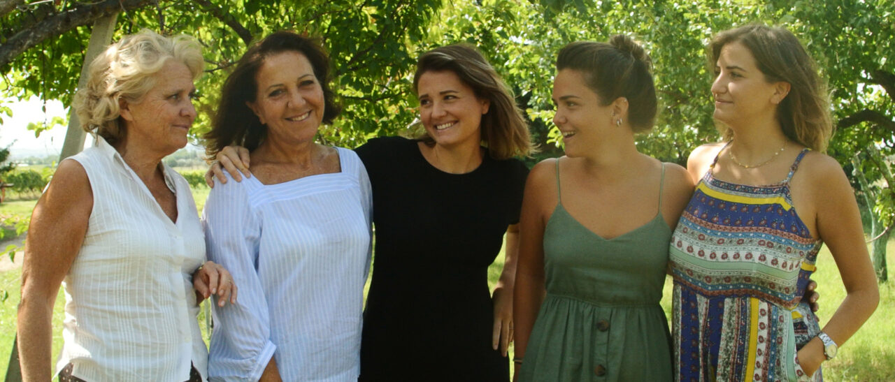 Fanny Trincheraová, Martina Andrianiová a Enrica Trincheraová. Foto: poskytnuto vinařstvím Vetrère