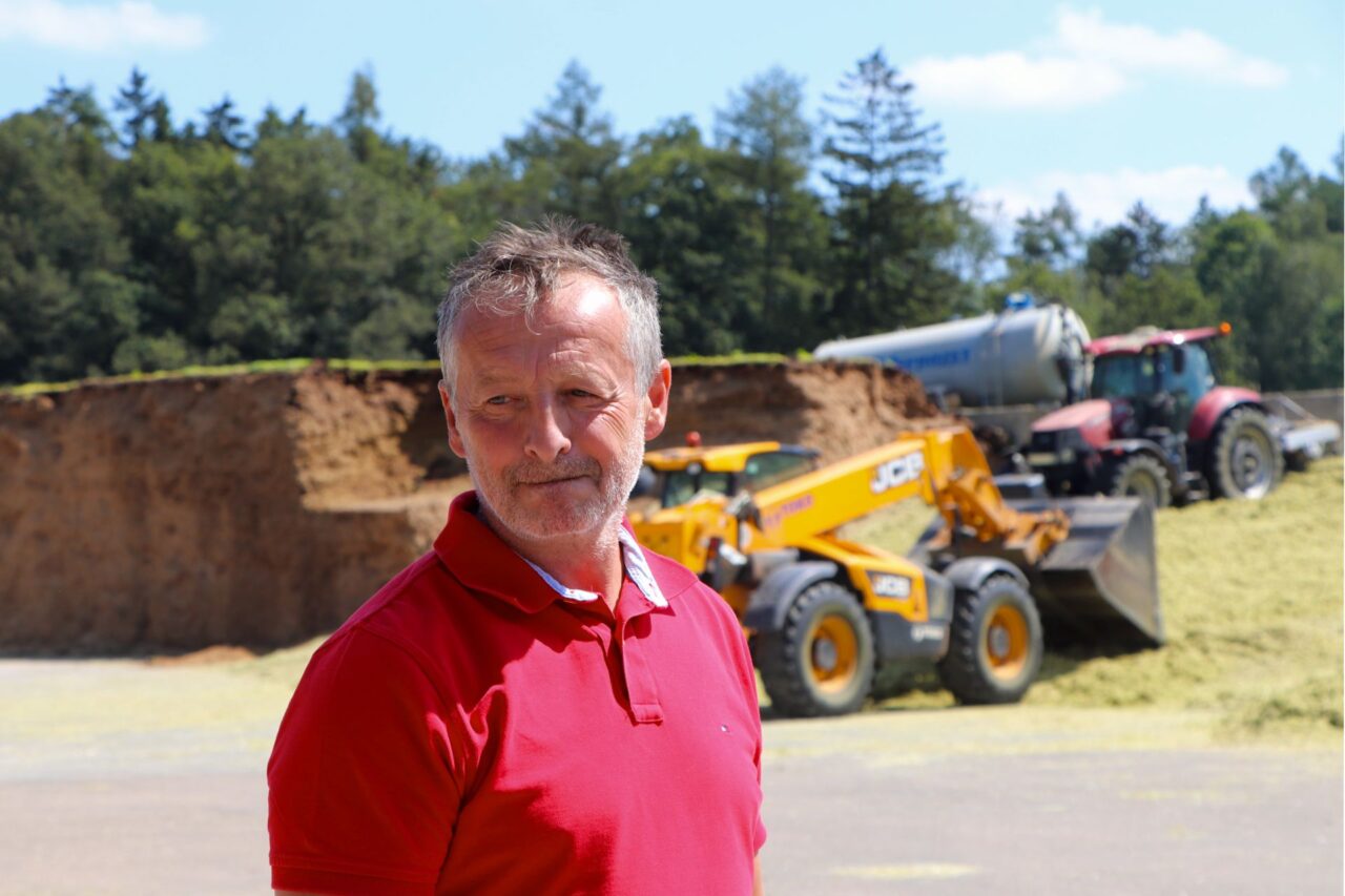 Majitel bioplynové stanice a firmy Agro Energy ve Vejprnicích Václav Štefánek. Foto: Karolína Chlumecká, Ekonews