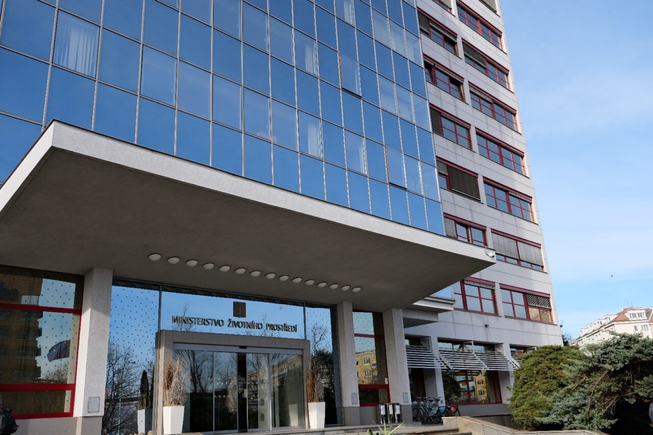 Hlavní budova ministerstva životního prostředí má v současnosti v průkazu energetické náročnosti písmeno C. Foto: poskytnuto ministerstvem životního prostředí