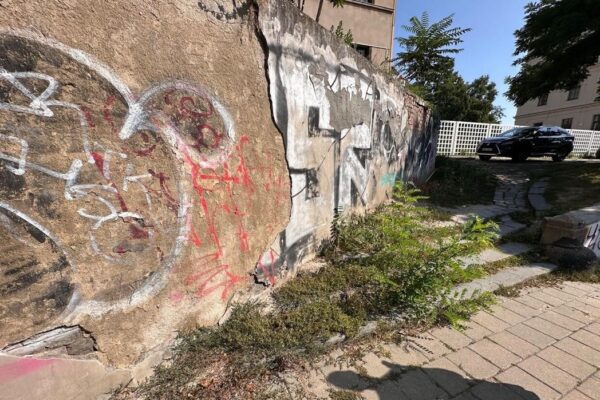 Místo, kde stál v Brně box společnosti Zásilkovna. Foto: poskytnuto společností Zásilkovna