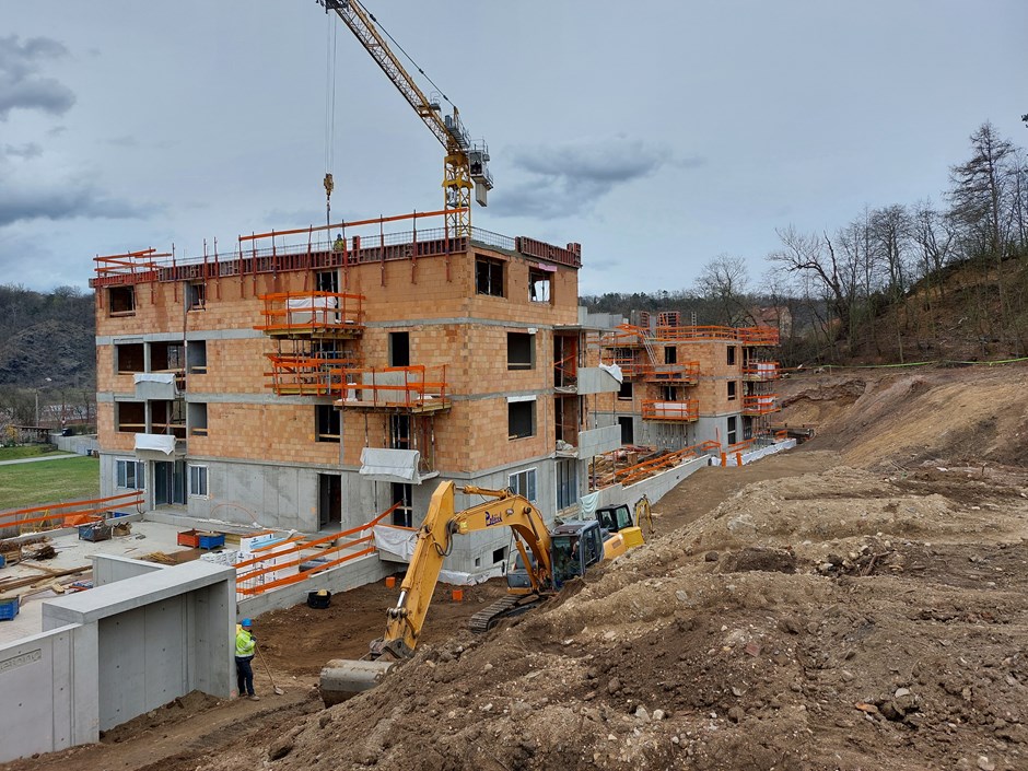 Skanska využila recyklovaný beton například při stavbě v Libčicích nad Vltavou. Foto: poskytnuto společností Skanska