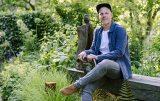 Zahradní designér Ferdinand Leffler se svými kolegy navrhuje zahrady, ve kterých se podle jeho slov krásně žije. Foto: poskytnuto Atelierem Flera