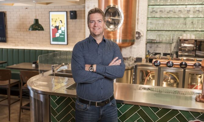 Manažer udržitelnosti Plzeňského Prazdroje Jakub Zaoral. Foto: poskytnuto Plzeňským Prazdrojem