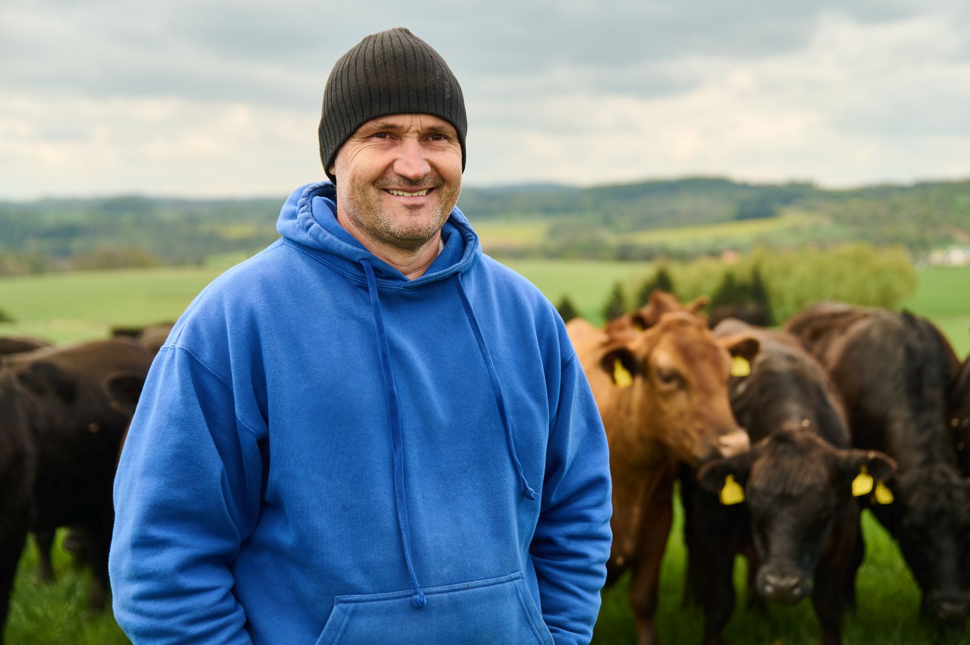 Regenerativní zemědělec Karel Kalný z Vysočiny. Foto: Živá půda