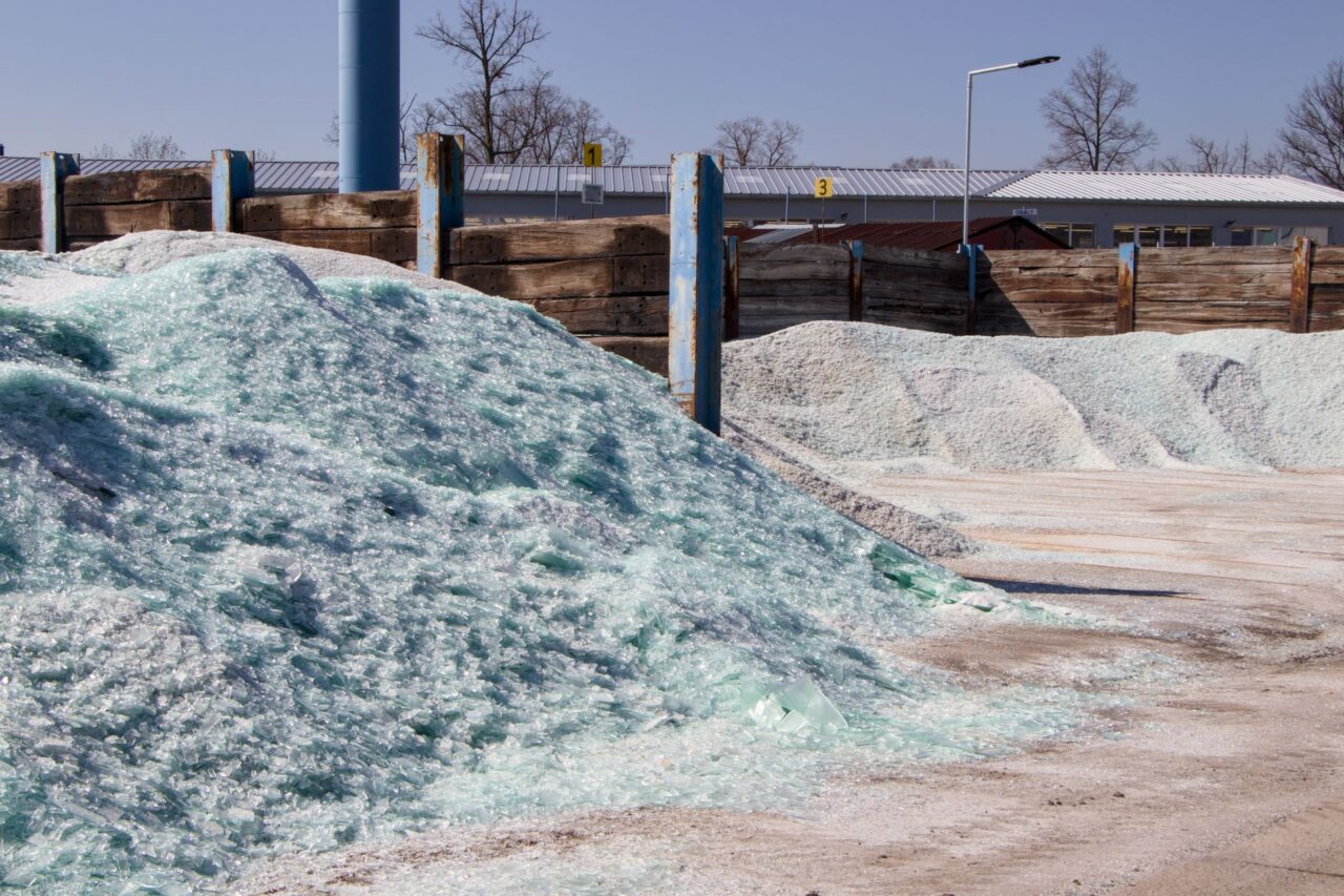 V nové lince se poměr střepů se bude postupně navyšovat až na 80 procent. Foto: Karolína Chlumecká, Ekonews