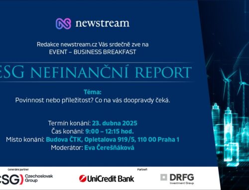 ESG reporting jako příležitost a jak se ním firmy vyrovnávají v praxi bude tématem eventu už 23. dubna