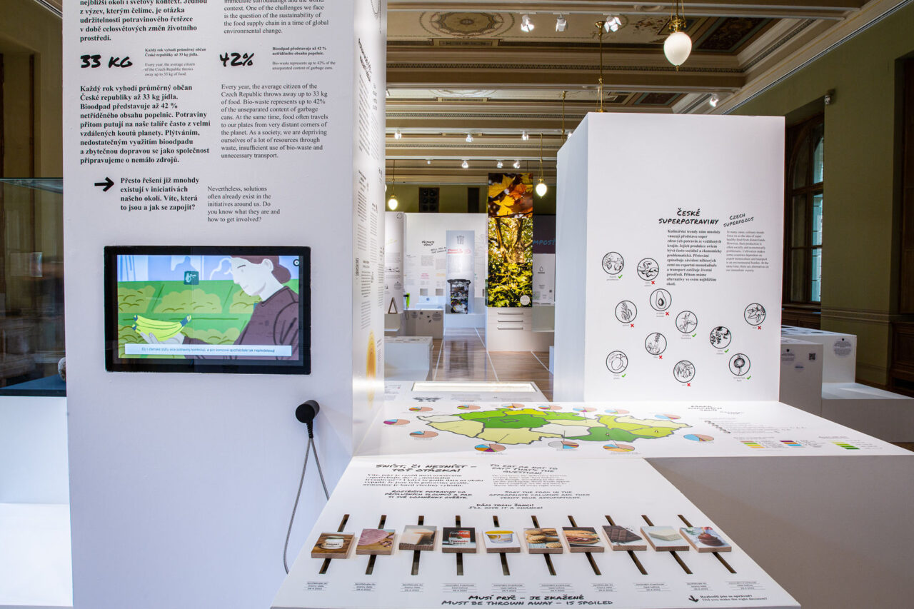 Při vzniku výstavy ZeMě se k ekologické iniciativě připojili i lidé z edukačního oddělení. Cílem bylo vytvořit co nejinteraktivnější expozici. Foto: Národní muzeum