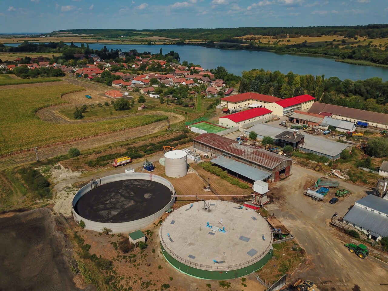 Středočeské Choťovice leží nedaleko Kolína. Foto: poskytnuto Farmou Choťovice