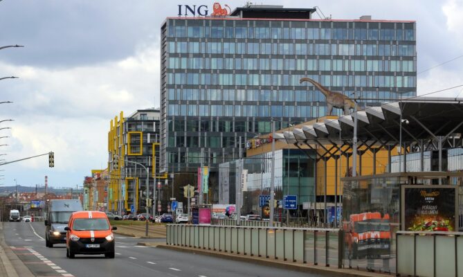 Sídlo společnosti ING v Praze. Foto: ČTK