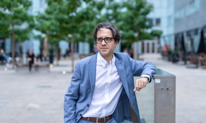 Manažer udržitelnosti Vysoké školy ekonomické Jaroslav Pašmík. Foto: Jana Plavec