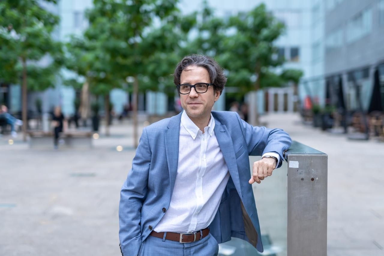 Manažer udržitelnosti Vysoké školy ekonomické Jaroslav Pašmík. Foto: Jana Plavec